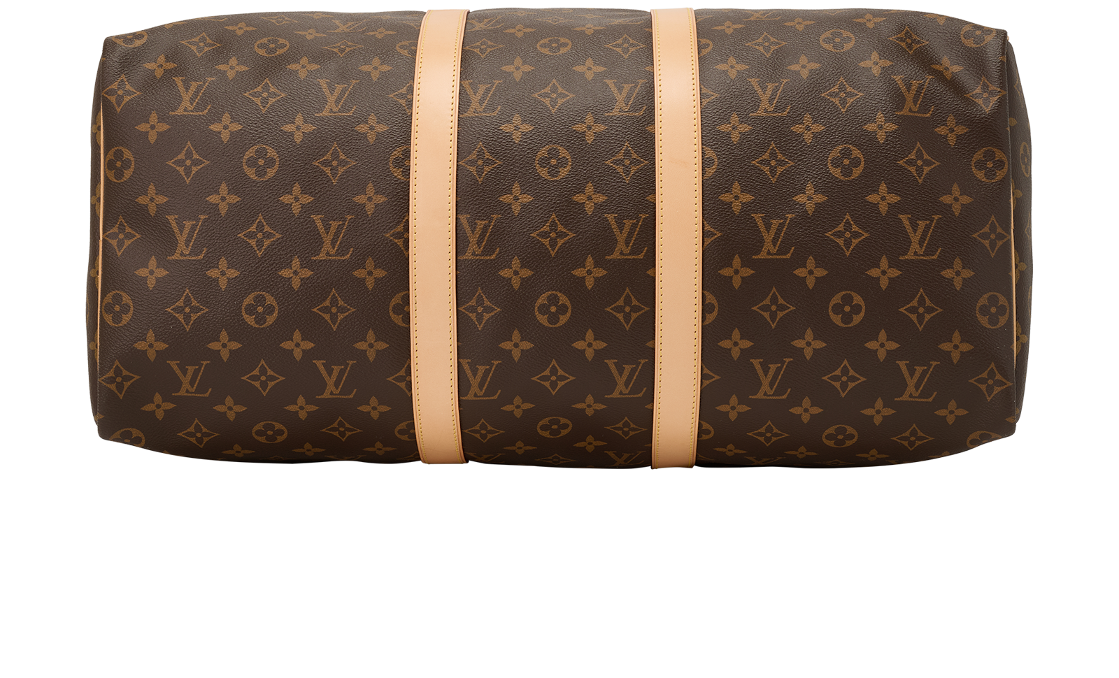 Keepall 50, &pound;1,200, Handbags, Brown, Canvas, Top view